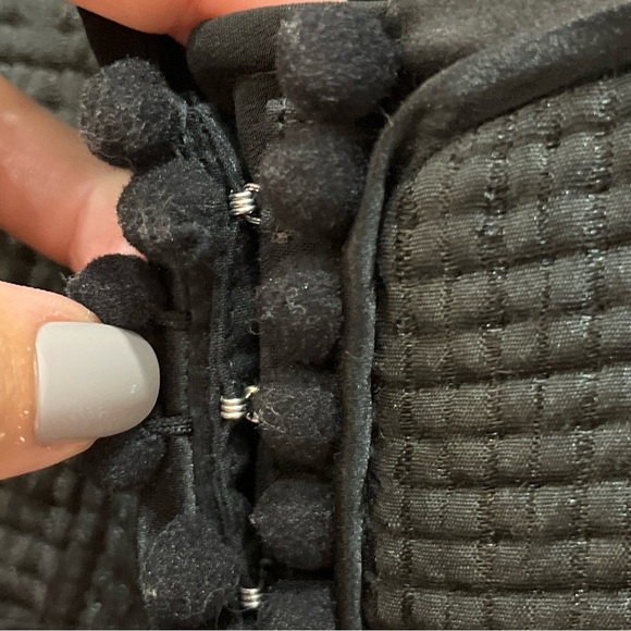 Altuzarra Women Black Evening Jacket Hook And Eye Closure Long Sleeve Size 40 M - Picture 8 of 12